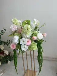 L-R418 Hot Sale High Quality Wholesale Artificial Flower Ball Wedding Aisle Flowers Thanksgiving Christmas Party Wall Decor - 40-80 cm, Custom / Q1