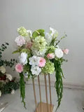 L-R417 High Quality Wholesale Custom Artificial Flower Ball Wedding Aisle Flowers Thanksgiving Christmas New Year Party Decor - 40-80 cm, Custom / Q1