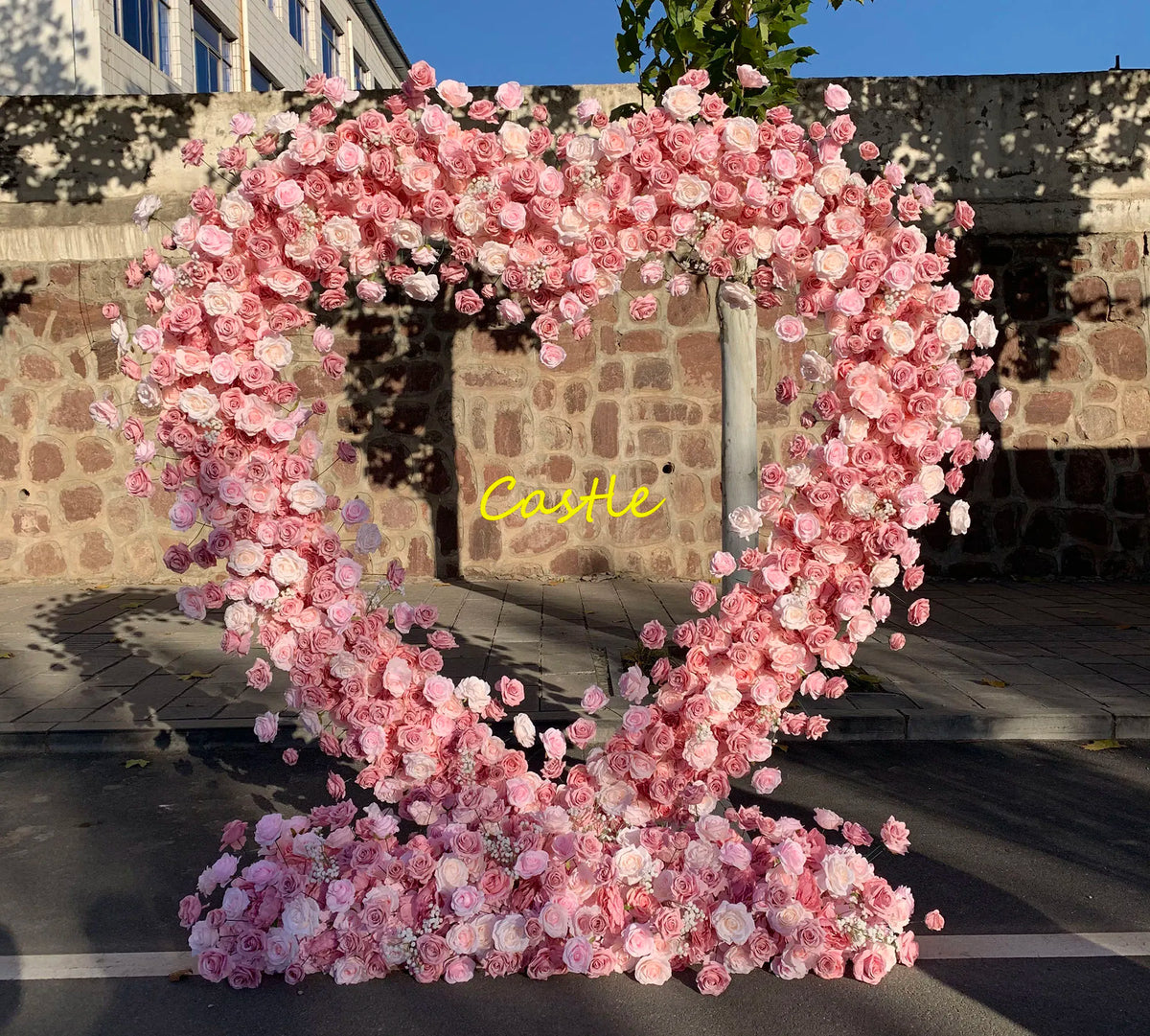 L-R504 Explosive Models Wholesale Flower Wall Outdoor Flower 3d Flower Wall Backdrop Artificial Flowers Home Party Event Decor