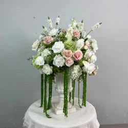 Custom Fall Wedding Flower Ball Colorful Silk Artificial Flowers Floral Centerpieces for Table Decor Ceremony Event Supplies - 30-100cm, Customized / FB288