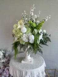 L-R432 Quality Assurance Brand New Product Custom Artificial Flower Ball Wedding Proposal Party Event Decor Table Centerpiece - 40-80 cm, Custom / FB320