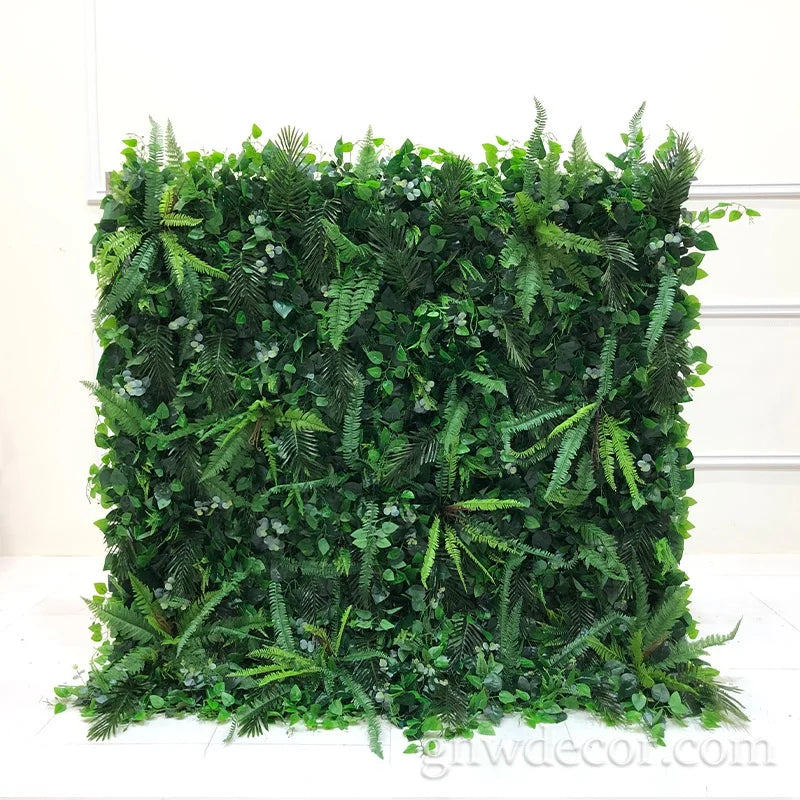 GNW 5D Decor's Realistic Rose Flower Wall Panel Artificial Interior Decoration Supplies for Wedding Backdrop