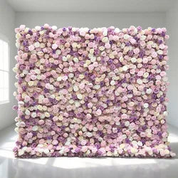 Good Quality Budget-Friendly Artificial Flower Wall for Wedding Decoration - 2ft x 8ft / 5D roses