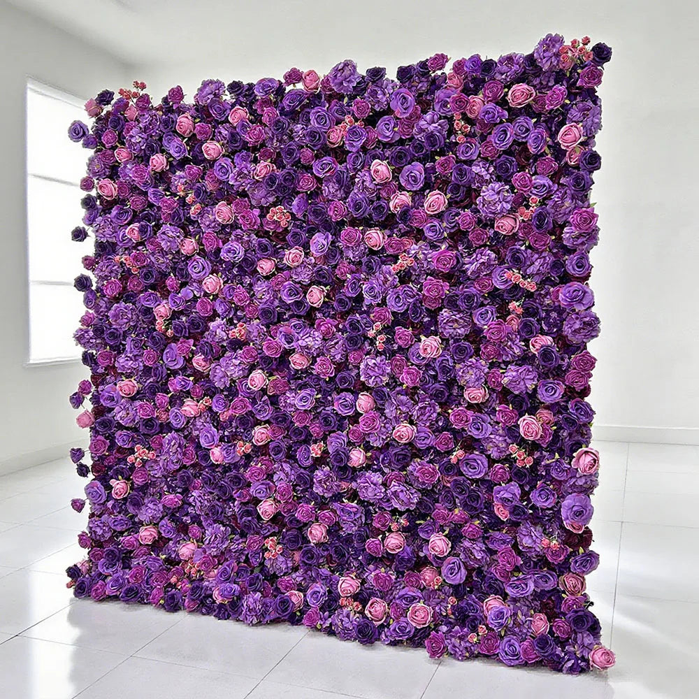 Detachable Sections Modern Romantic New Arrival Artificial Flower Wall for Flexible Wedding Decoration Layout