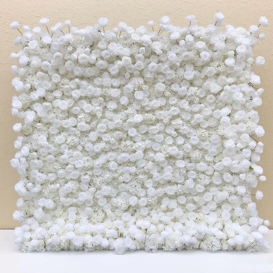 7D Best Sellers Collection of Modern Romantic Artificial Flower Wall for Wedding Decor Events-New Arrival