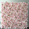 L-R262 New Arrival 5D Floral Arrangement Artificial Flower Backdrop Roll Pink Wedding Decoration Flower Valentine's Day Easter