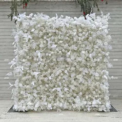 7D Best Sellers Collection of Modern Romantic Artificial Flower Wall for Wedding Decor Events-New Arrival - 2ft x 8ft / 7D roses+hydrangeas+fern