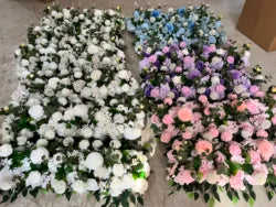 L-R552 Wholesale Hot Sale Custom Flower Runner Artificial Flowers for Fall Wedding Decoration Event Party Decor Support ODM OEM - 30-300cm, Customized / #40