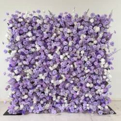 Christmas Backdrop Decoration Flower Wall  Custom OEM ODM Artificial Flowers for Wedding Christmas Halloween Event Party Decor - 8ft*8ft, 10ft*10ft, Customized / FW771