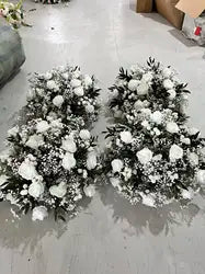 L-R432 Quality Assurance Brand New Product Custom Artificial Flower Ball Wedding Proposal Party Event Decor Table Centerpiece - 40-80 cm, Custom / FB333