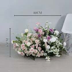 L-R528 Bestseller Customized Flower Ball Flowers Arrangements Wedding White and Green Rose Table Centerpiece Wedding Decoration - 30-100cm, Customized / FA050-4