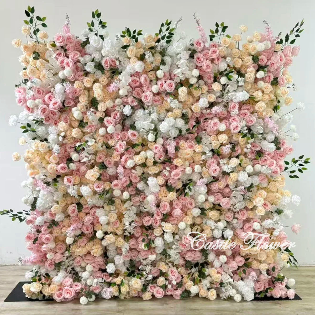 L-R273 New Arrival 5D Floral Arrangement Artificial Flower Backdrop Roll Blue Wedding Decoration Flower Valentine's Day Easter