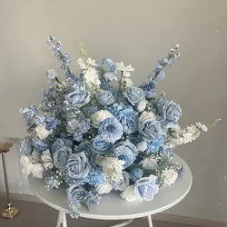 L-R528 Bestseller Customized Flower Ball Flowers Arrangements Wedding White and Green Rose Table Centerpiece Wedding Decoration - 30-100cm, Customized / FB293
