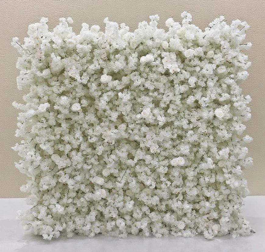 7D Best Sellers Collection of Modern Romantic Artificial Flower Wall for Wedding Decor Events-New Arrival