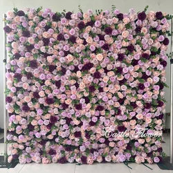 L-R269 High Quality Artificial 8X8Ft Roll-up Green Grass Wall Flower Wall Backdrop for Wedding Events Event Backdrop Decorations - 8ft*8ft, 10ft*10ft, Customized / FW632