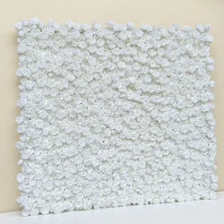Berserk Sales Elegant Modern Artificial Flower Wall Panel for Romantic Wedding Decoration-New Arrival - 2ft x 8ft / 3D roses