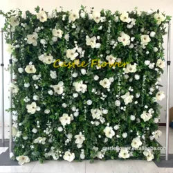 ODM OEM Wedding Flower Wall Backdrop 3D Custom Luxury Hot Sale Artificial Flowers for Wedding Decoration Event Party Decor - 8*8ft, 10*10ft, Customized / FW650