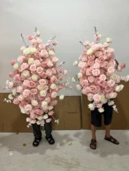 L-R432 Quality Assurance Brand New Product Custom Artificial Flower Ball Wedding Proposal Party Event Decor Table Centerpiece - 40-80 cm, Custom / FB358