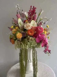 L-R432 Quality Assurance Brand New Product Custom Artificial Flower Ball Wedding Proposal Party Event Decor Table Centerpiece - 40-80 cm, Custom / FB331