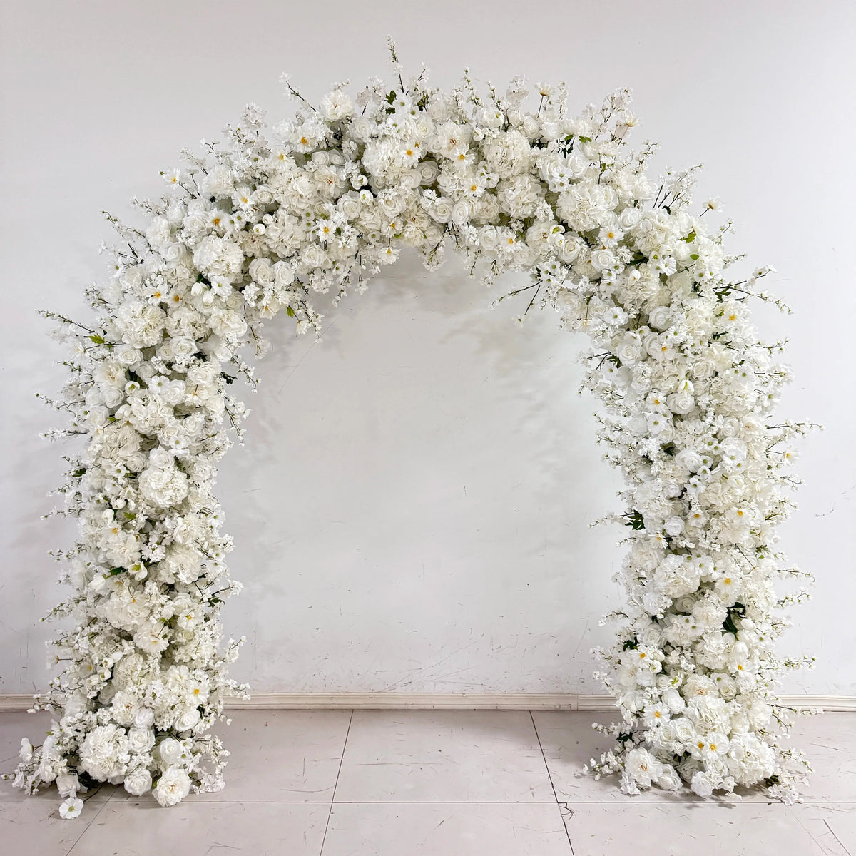 M-FW15 Wedding Party Artificial Rose Flower Wall Backdrop Roll up 3d 5d Fabric Wedding Wall Flower White Flower Wall Panel