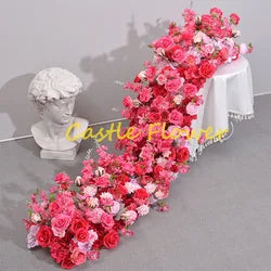 L-R552 Wholesale Hot Sale Custom Flower Runner Artificial Flowers for Fall Wedding Decoration Event Party Decor Support ODM OEM - 30-300cm, Customized / #36
