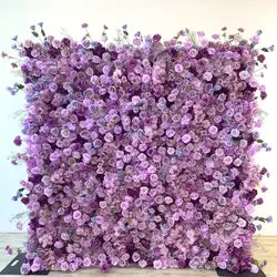 Christmas Backdrop Decoration Flower Wall  Custom OEM ODM Artificial Flowers for Wedding Christmas Halloween Event Party Decor - 8ft*8ft, 10ft*10ft, Customized / FW677
