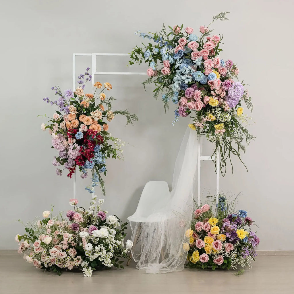 L-R528 Bestseller Customized Flower Ball Flowers Arrangements Wedding White and Green Rose Table Centerpiece Wedding Decoration