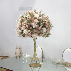 GNW New Hot Product Odorless Durable Silk 7D Background Wall Wedding Flower Feel Real Romantic Background Wall for Wedding Decor - 8ft*8ft / 02
