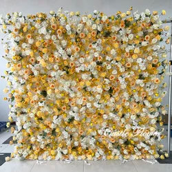 L-R269 High Quality Artificial 8X8Ft Roll-up Green Grass Wall Flower Wall Backdrop for Wedding Events Event Backdrop Decorations - 8ft*8ft, 10ft*10ft, Customized / FW579