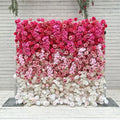 GNW Wedding Backdrop Artificial Silk Flowers Hydrangea Design 8x8ft Multi-Color Options